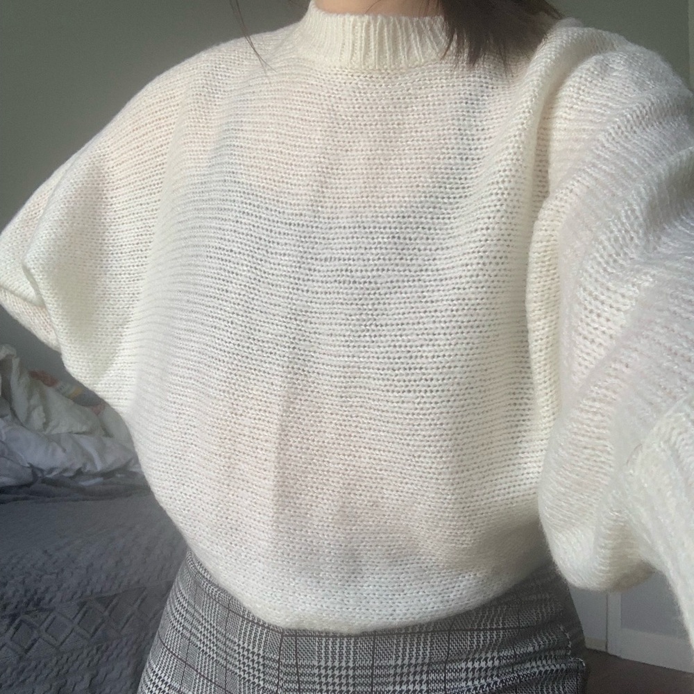 Batwing cropped sweater from forever 21